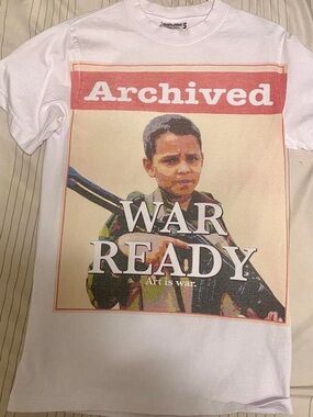Archived War Ready Graphic Tee - White